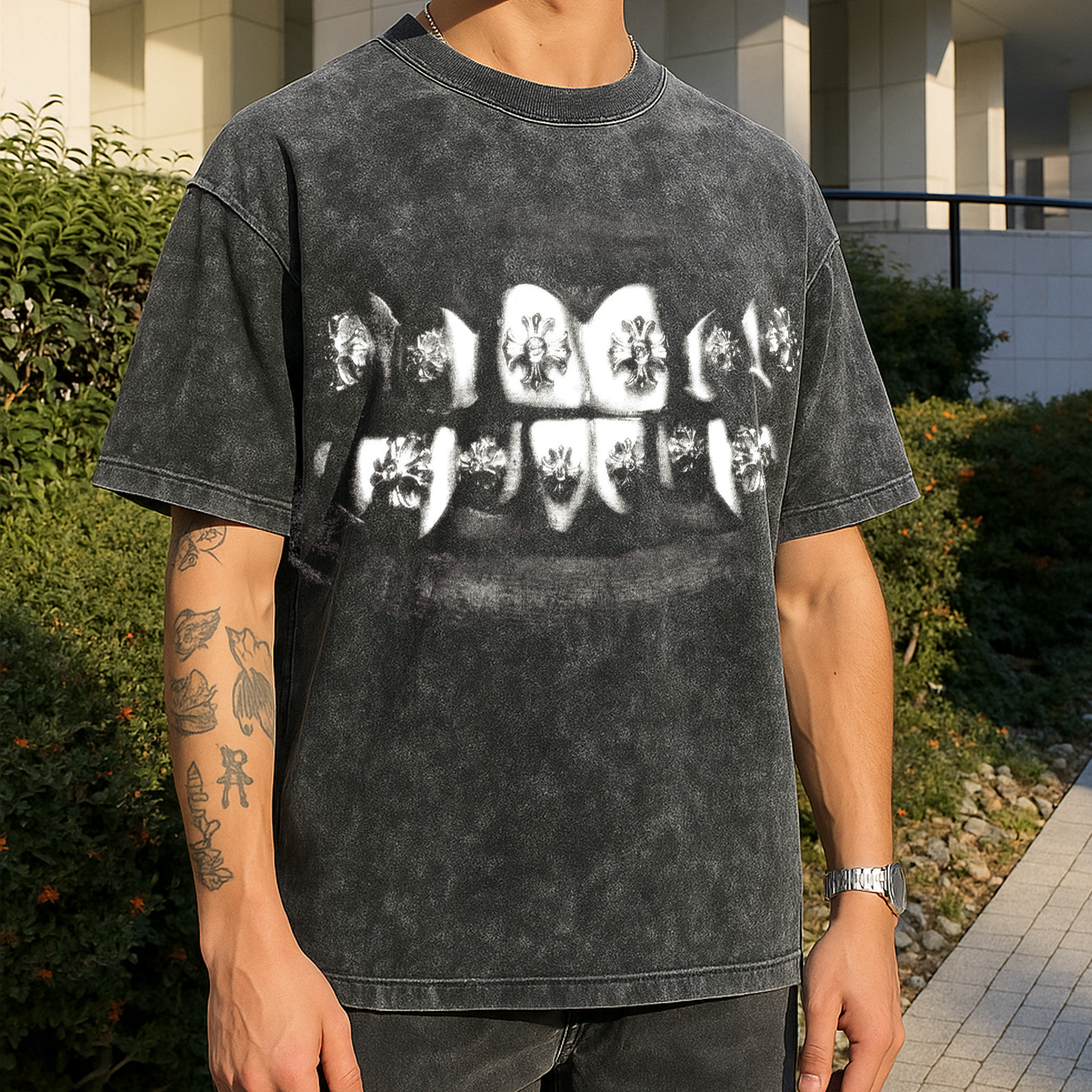 NARCISSIST ACID WASH TEE