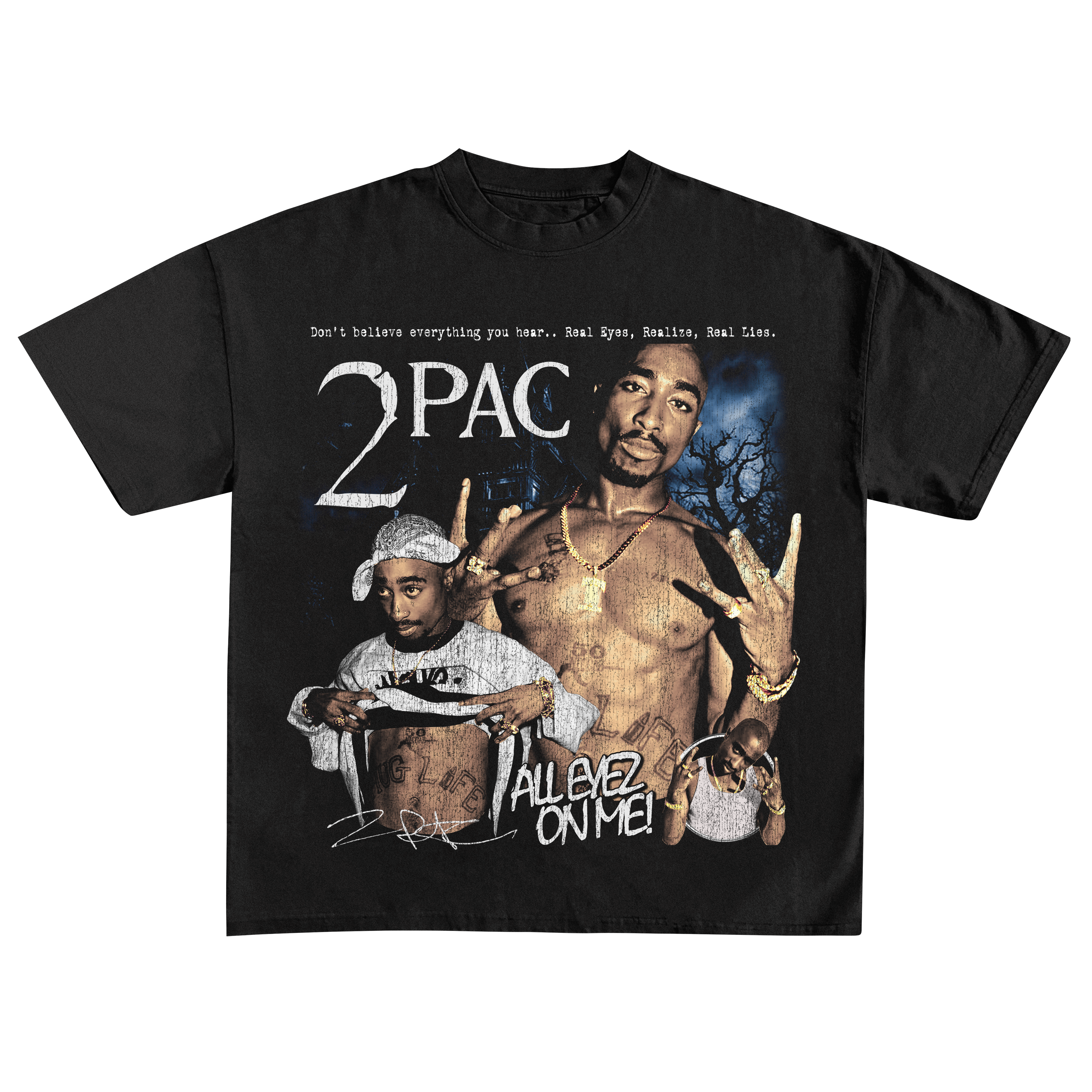 2PAC ALL EYEZ ON ME TEE