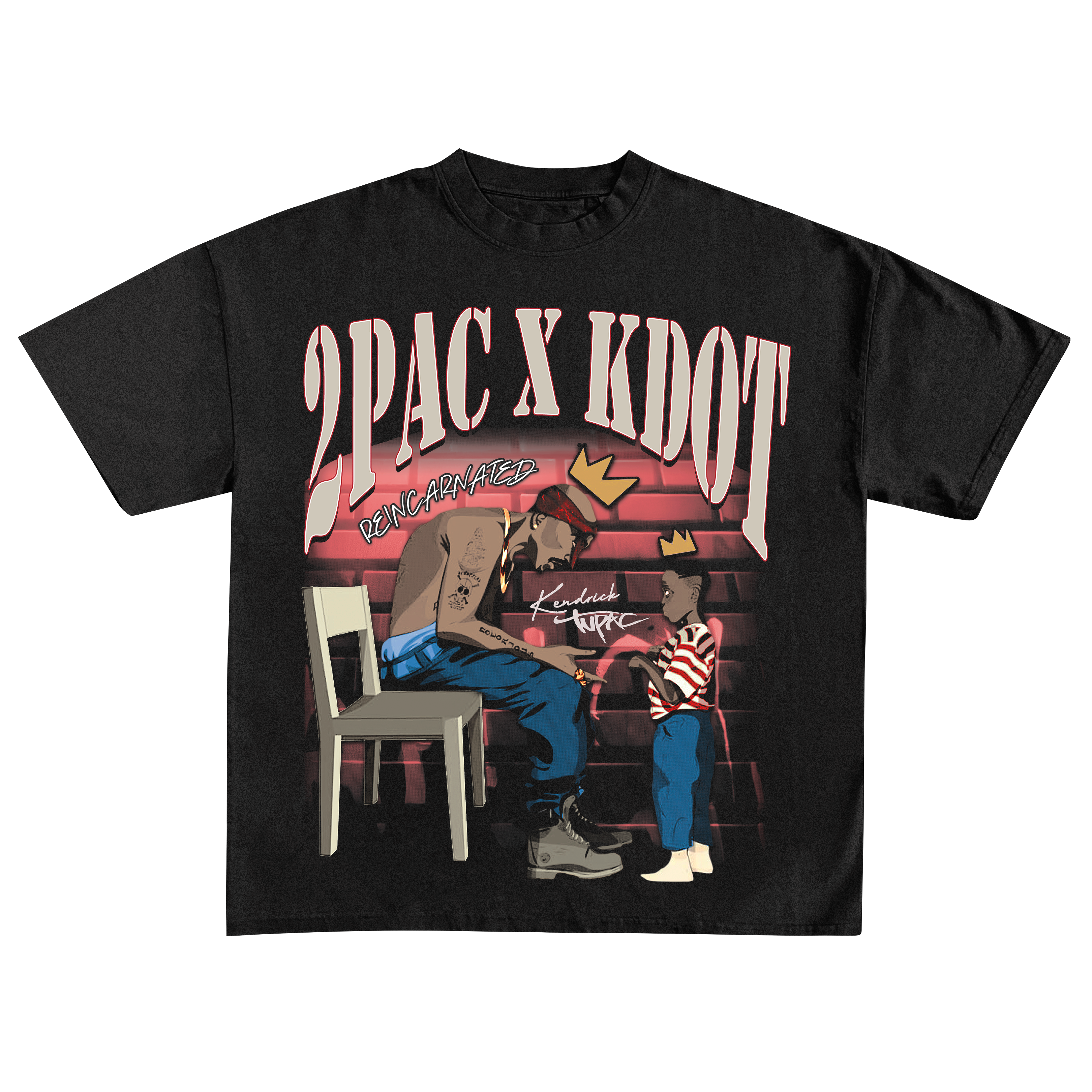 2PAC X KDOT TEE