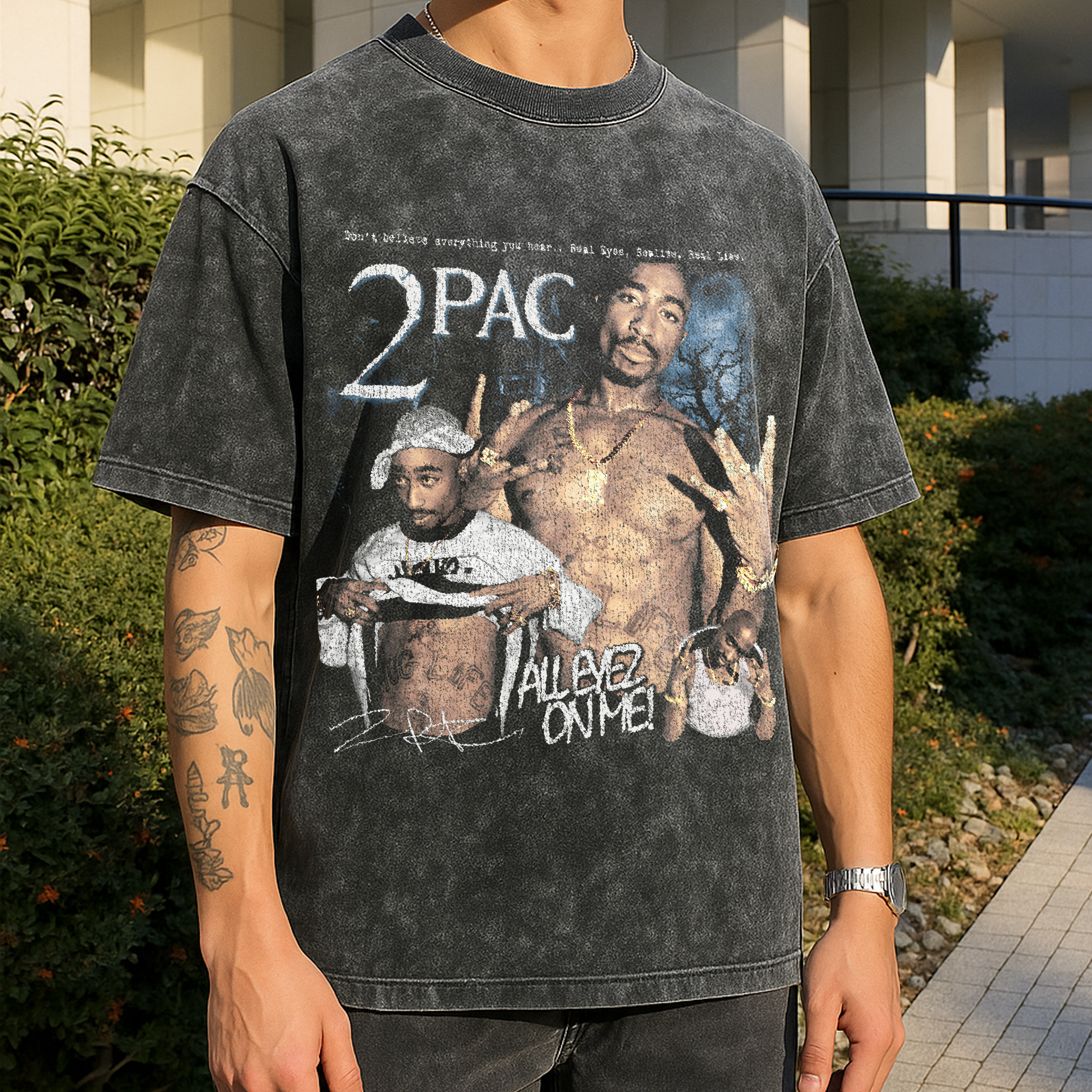 2PAC ALL EYEZ ON ME TEE