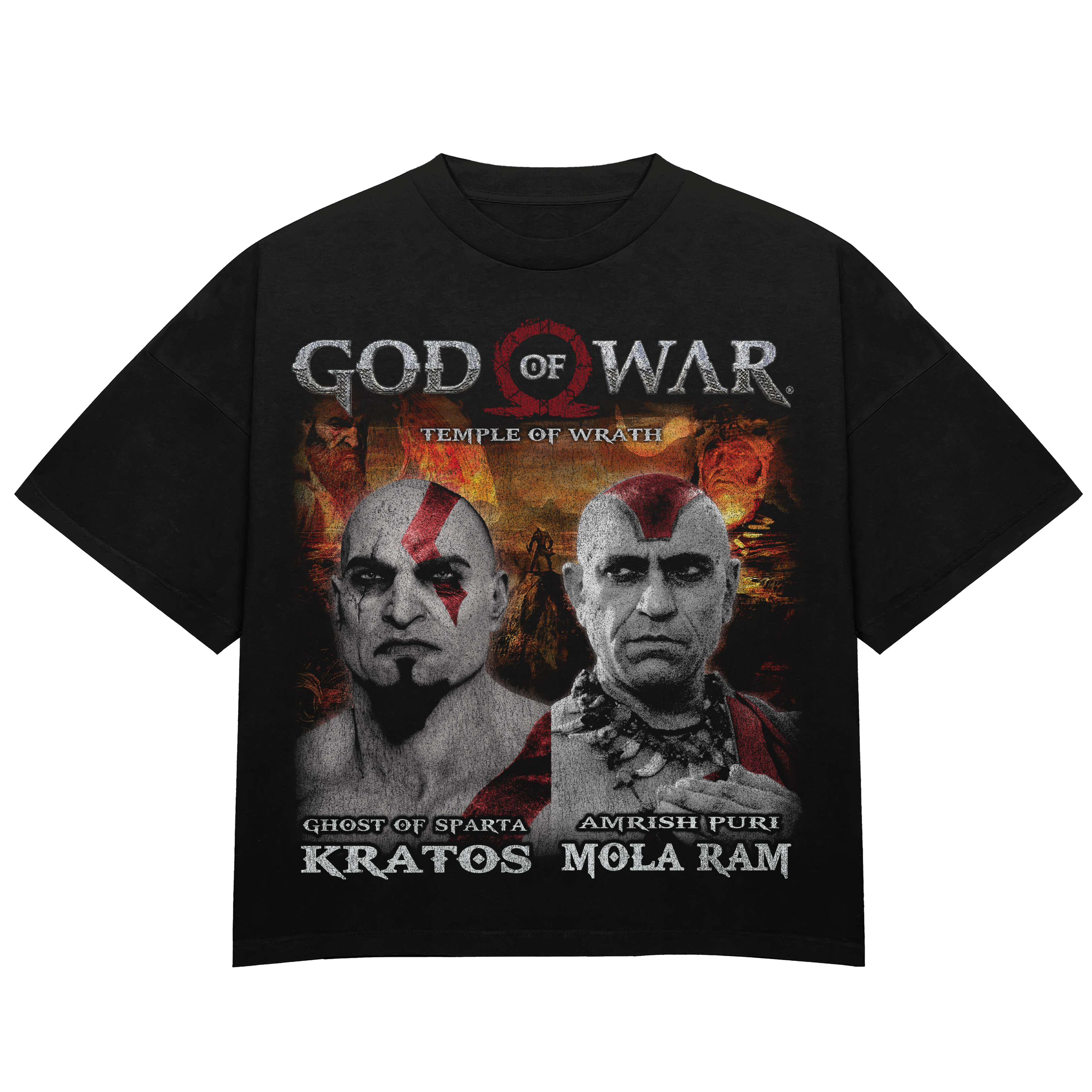 KRATOS X AMRISH PURI (GOD OF WAR) TEE