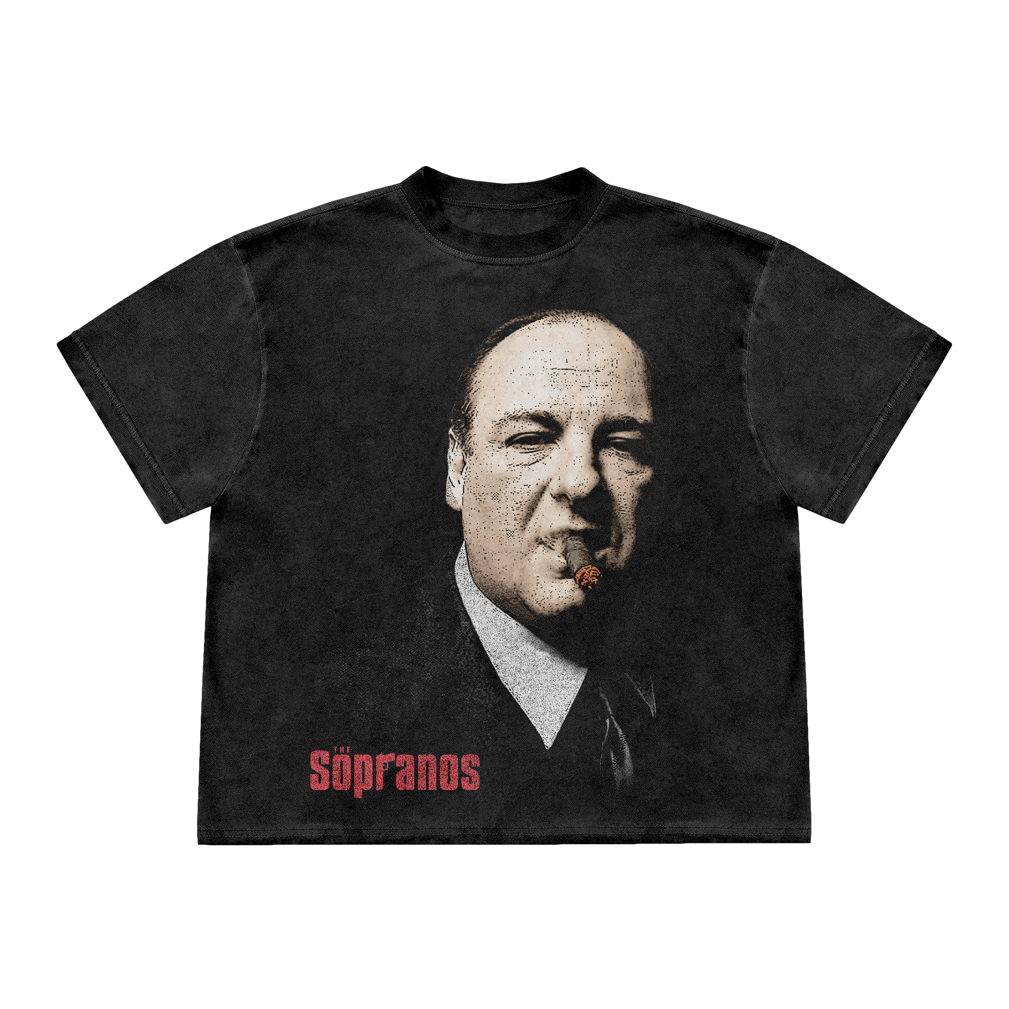 TONY SOPRANO ACID WASH TEE