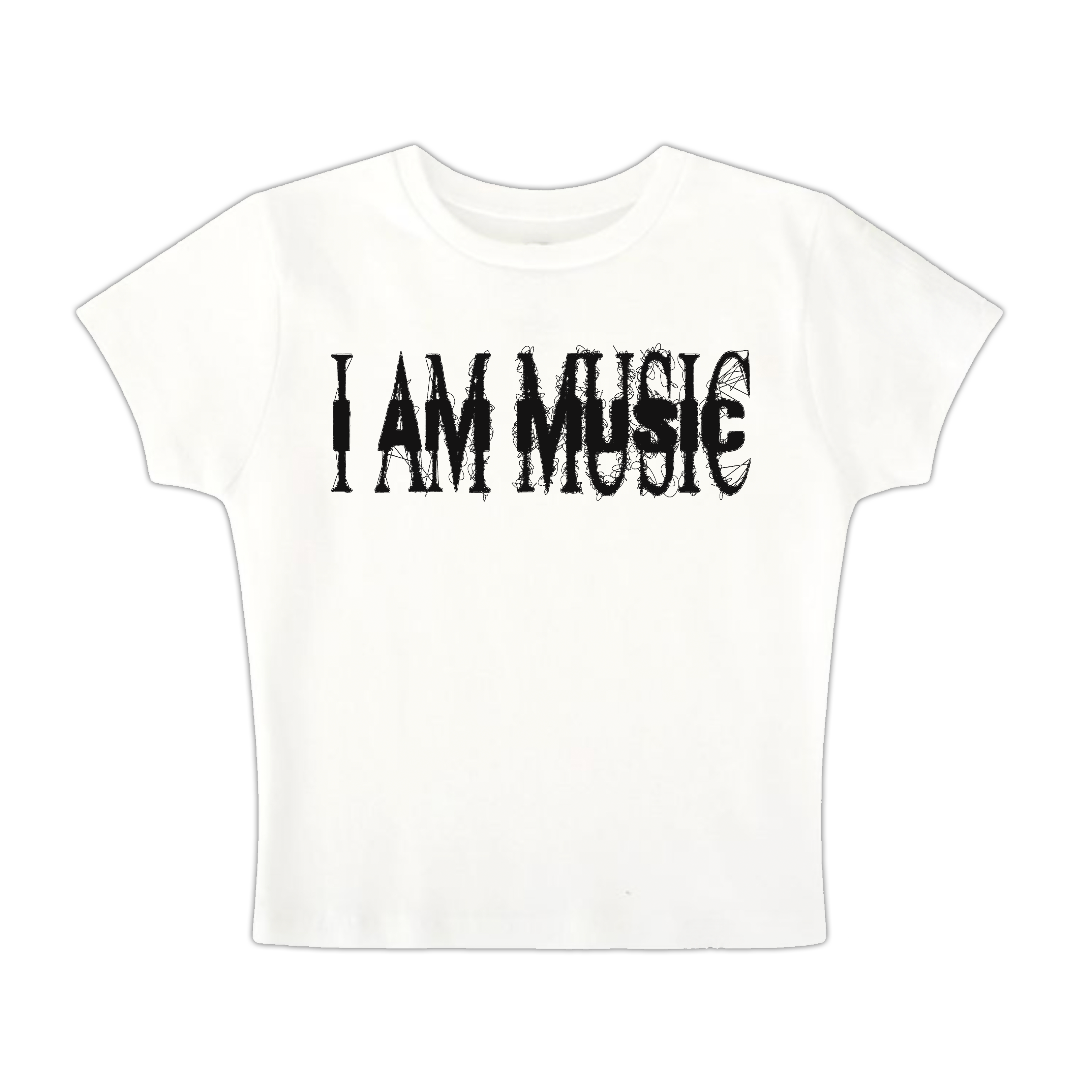 I AM MUSIC BABY TEE