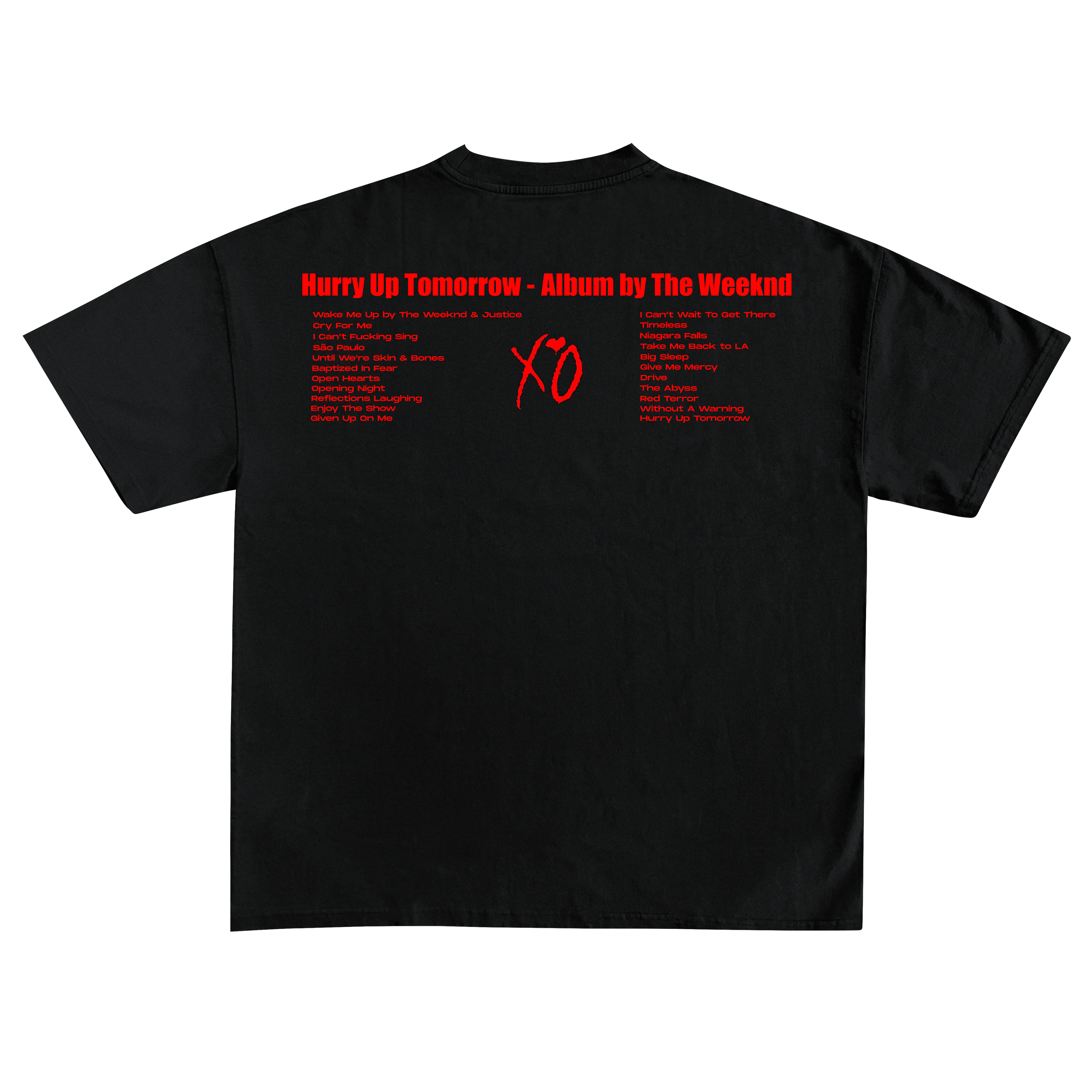 THE WEEKND (HURRY UP TOMORROW) TEE